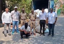 चतुःश्रृंगी पोलिसांची कारवाई: बेकायदेशीर गुटखा साठा उघडकीस, टेम्पोसह माल जप्त.