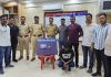 रेकॉर्डवरील आरोपीकडून गावठी पिस्टल व दोन जिवंत काडतुसे हस्तगत.