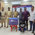 रेकॉर्डवरील आरोपीकडून गावठी पिस्टल व दोन जिवंत काडतुसे हस्तगत.