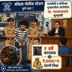 कोंढवा पोलिसांच्या भक्कम तपासाला यश ; घरफोडी व चोरी प्रकरणातील आरोपीला १ वर्ष कारावास.