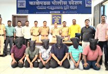 काळेपडळ पोलिसांची धडाकेबाज कारवाई : सिमेंट ब्लॉकने तरुणाचा खून करणारे आरोपी अटकेत.
