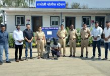 वाघोली पोलीस स्टेशन ची धडाकेबाज कारवाई : चैन स्नॅचिंग करणारा आरोपी ८ तासांत जेरबंद.