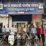 वारजे पोलिसांची कारवाई : अल्पवयीनाकडून ६ चोरीच्या दुचाकी हस्तगत.