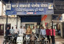 वारजे पोलिसांची कारवाई : अल्पवयीनाकडून ६ चोरीच्या दुचाकी हस्तगत.